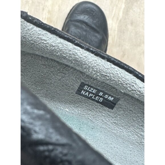 Klogs Slip Resistant Sz 8.5 Naples Non Marking Clog Black Shoes Work Career - Picture 6 of 6